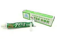 Клей силіконовий 704 герметик термостійкий гума для електроніки, білий