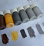 Лак-гель для точної підрисовки потертостей на меблі, двері, ламінат NEARBY, фото 6