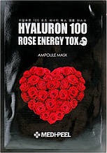 Маска-детокс з екстрактом троянди Medi-Peel Hyaluron 100 Rose Energy Tox 30ml