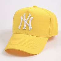 Стильна та яскрава жіноча кепка літня бейсболка New York бавовна українського бренда KENT&AVER