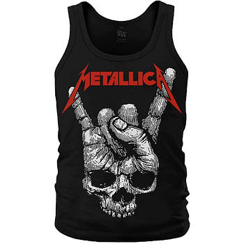 Майка Metallica (Skull Sign of the Horns), Розмір L