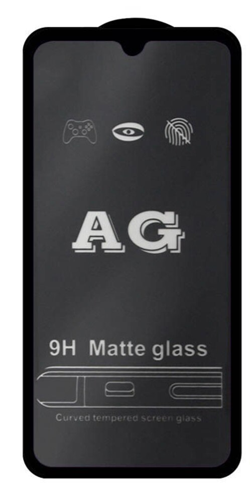 Матове захисне 5D скло для Xiaomi Redmi 8a 9H на весь екран, фото 1