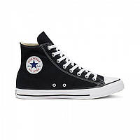 Черные высокие кеды Converse All Star 32-46р