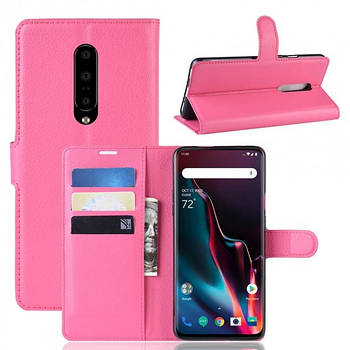 Чохол-книжка Litchie Wallet для OnePlus 7 Pro Rose