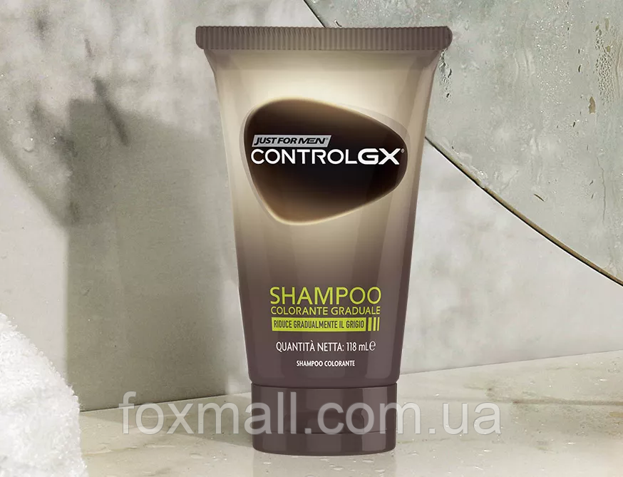 Шампунь від сивого волосся Just For Men CONTROL GX, 118 мл