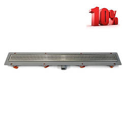 Душовий трап 85 см з декоративною накладкою Бейзік MCH Чехія