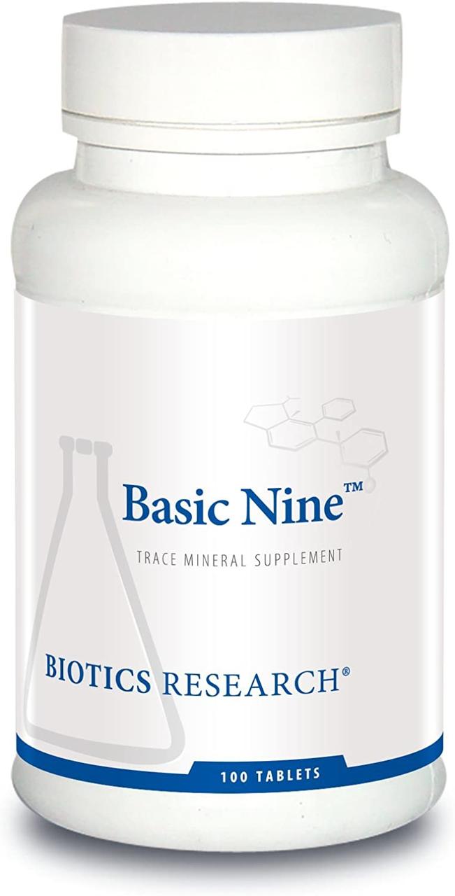 Biotics Research Basic Nine / Дев'ять базових мікроелементів 100 таблеток