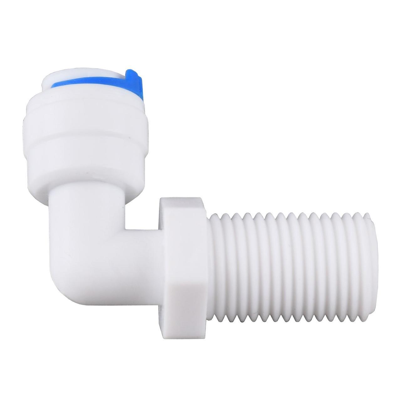 Кут Quick fitting 1/4"х1/4" (зовнішня різьба подовжена) DCC-015BB | 000018596