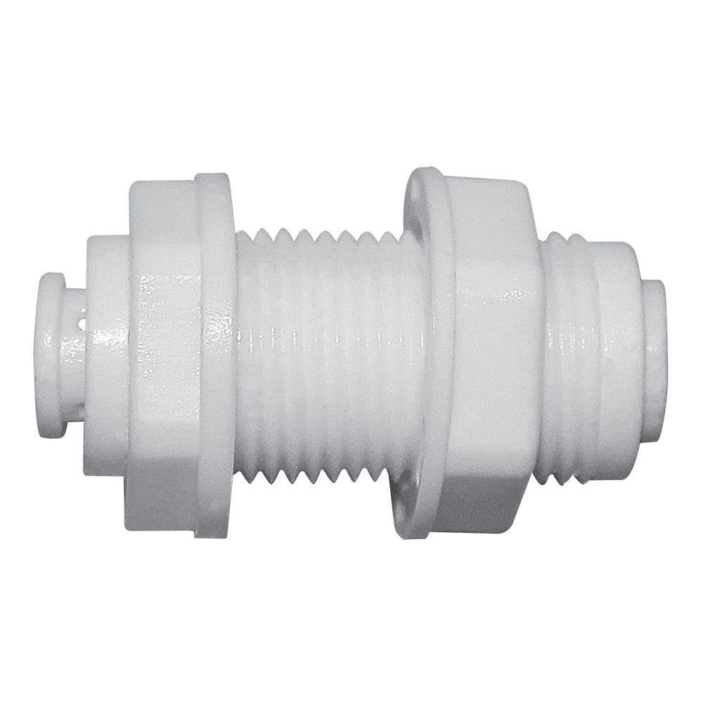 Муфта сполучна Quick fitting 1/4"х1/4" ST016A з зовнішньої подовженою різьбленням | 000005467