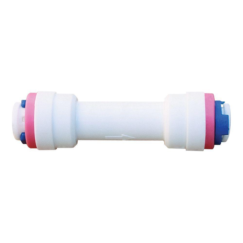 Муфта сполучна Quick fitting 1/4"х1/4" ST027з зворотним клапаном | 000005471