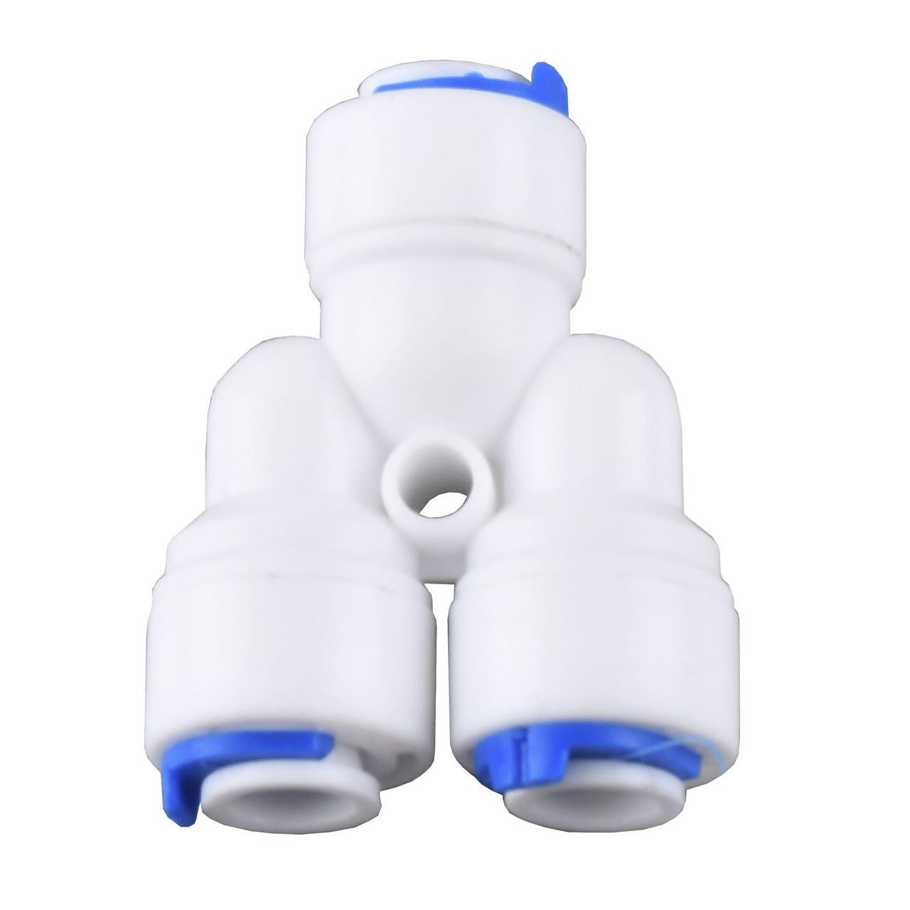 Перехідник - спліттер Quick fitting 1/4х1/4х1/4" ST017A | 000018151, фото 1