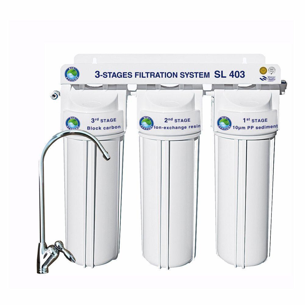 Система 3-х ступінчастого очищення BioSystems (очищення!пом'якшення) SL403 -NEW ! монокран | 000008998, фото 1