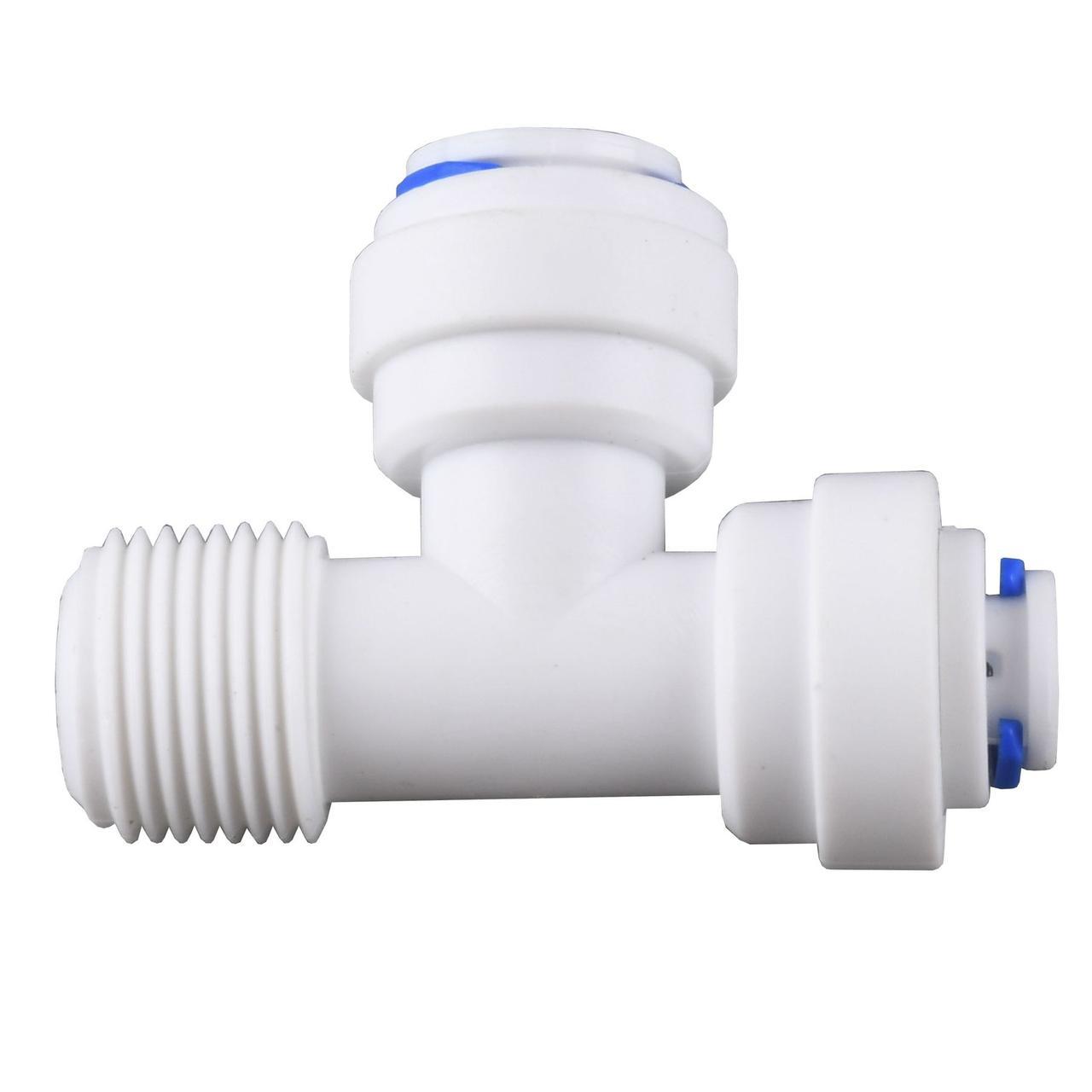 Трійник Quick fitting 3/8"(зовнішня різьба)х3/8"х1/4" ST004G | 000018135, фото 1