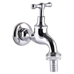 Кран вентильний поливальний Solomon 1/2″ CHROM T5071 | 000001322