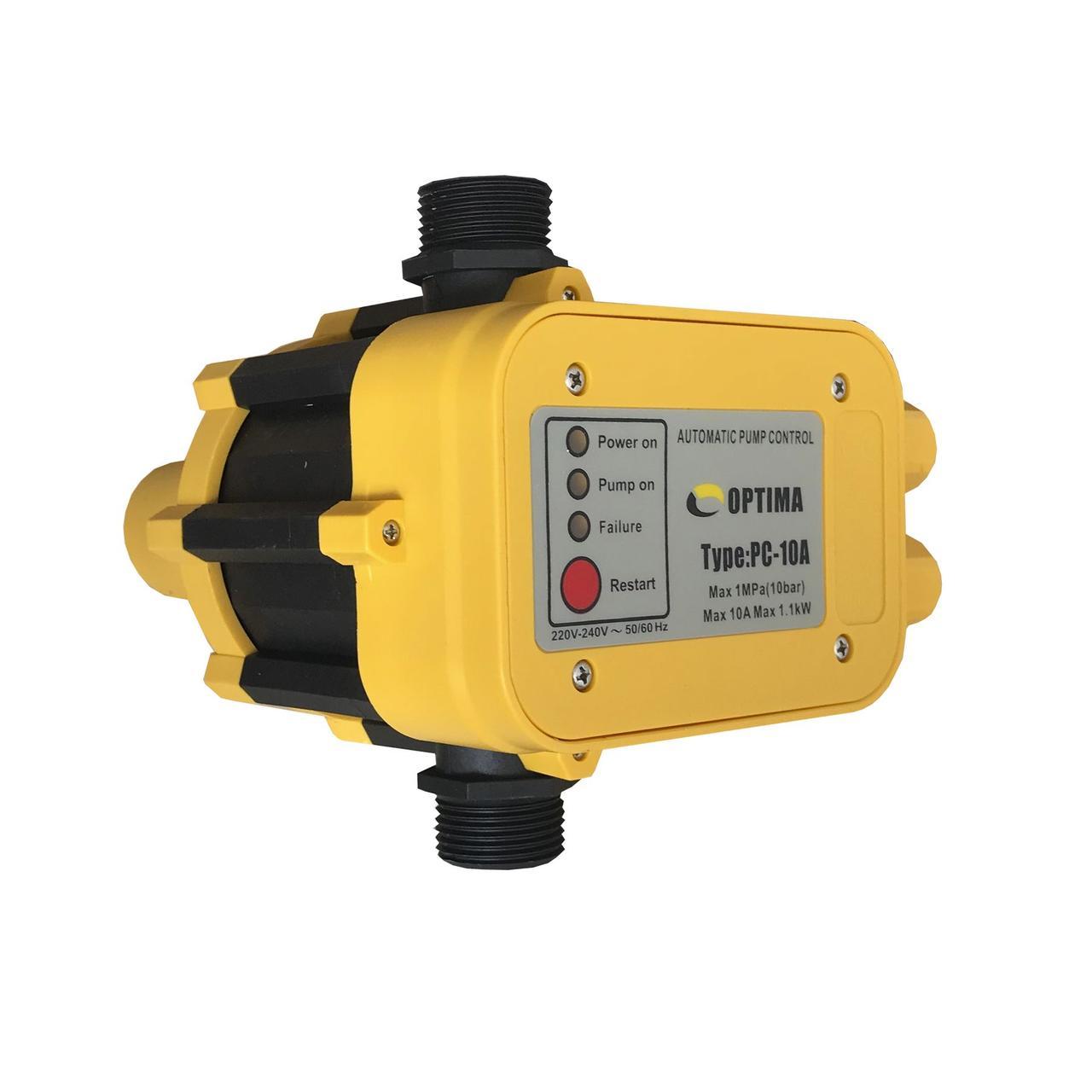 Реле захисту від сухого ходу Optima PC10A c автоматичним перезапуском | 000009163, фото 1