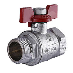 Кран кульовий ARCO TURIA 3/4″ зовнішня-внутрішня КБ 0113008 | 000004842