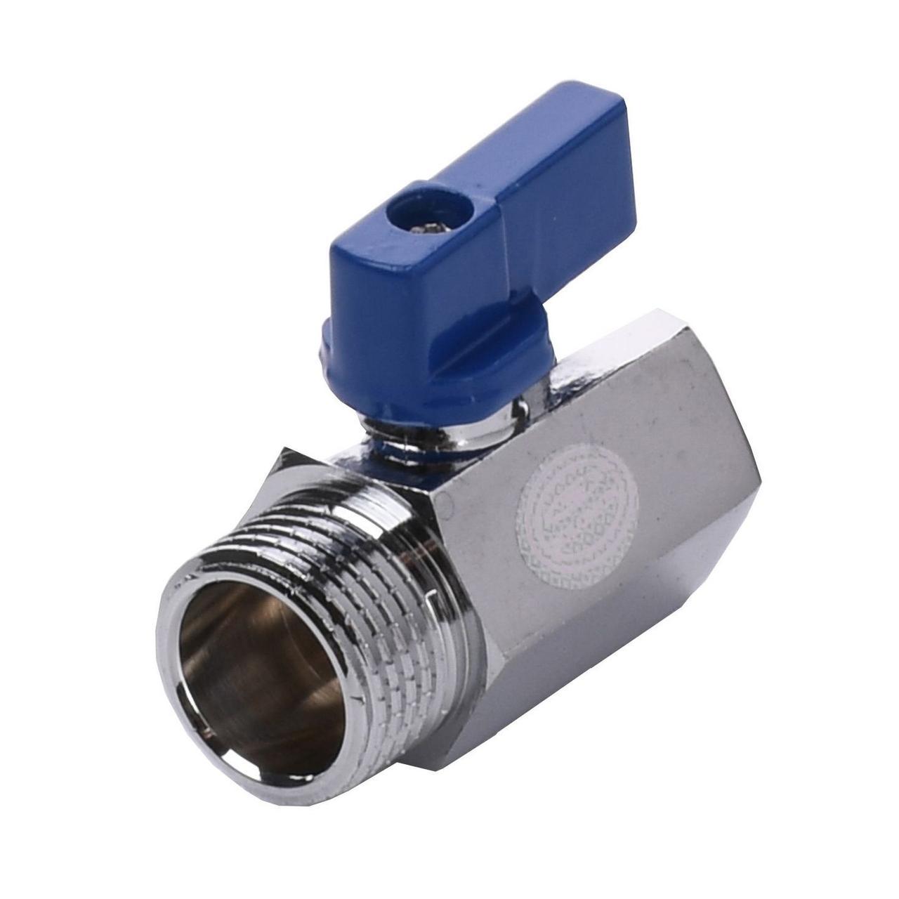 Кран кульовий міні Solomon 1/2″ зовнішня-внутрішня NV-3025 | 000000967