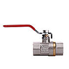 Кран кульовий прямий PROFESSIONAL 1/2″ внутрішня-внутрішня КР PN40 QP151 | 000010163, фото 2