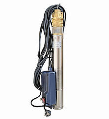 Насос свердловинний вихровий VOLKS pumpe 3SKm100 0,75 кВт ! кабель 15м і пульт | 000010723