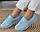 Розміри 36, 37, 38, 39, 40  Комфортні весняні літні кросівки, текстиль сітка, блакитні на підошві з піни, фото 7