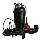 Насос фекальний з ріжучим механізмом VOLKS WQD 8-12G 1,1 кВт | 000013625, фото 3