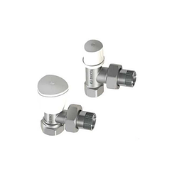 Крани радіаторні кутові ARCO 1/2″ подача + обратка KC012 KCM17 | 000008439
