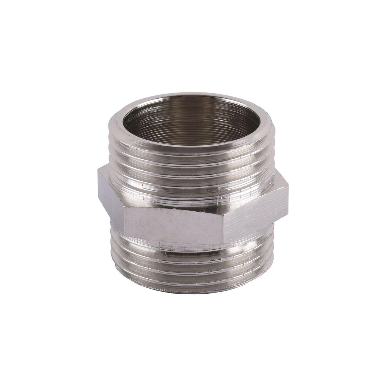 Ніпель Solomon 1 1/4″ зовнішня-зовнішня Нікель 8205 | 000001629