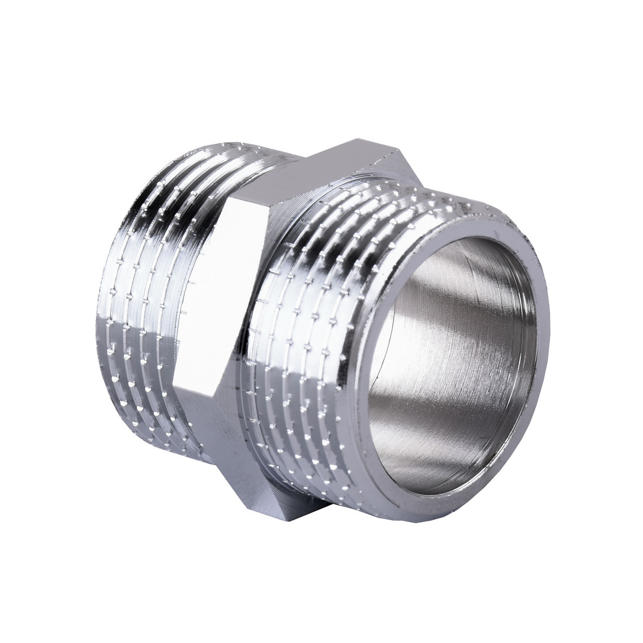 Ніпель Solomon 3/4″ зовнішня-зовнішня Хром 8205 | 000000904