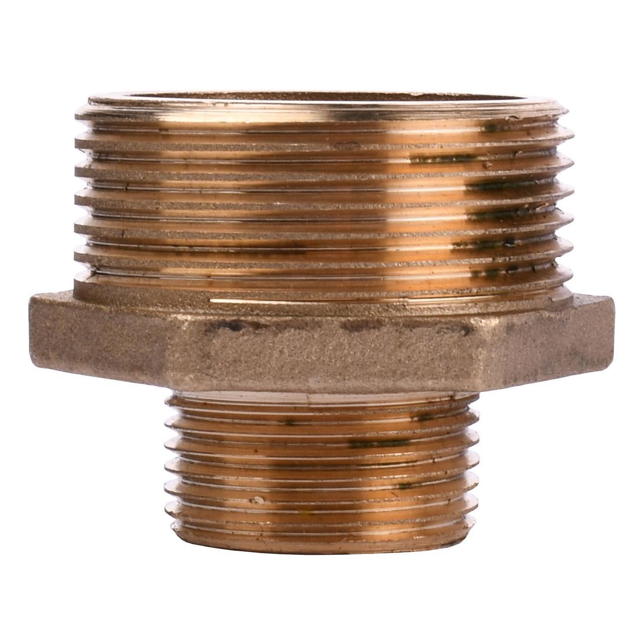 Ніпель латунь 1 1/4″×3/4″ зовнішня-зовнішня А0593А | 000010735