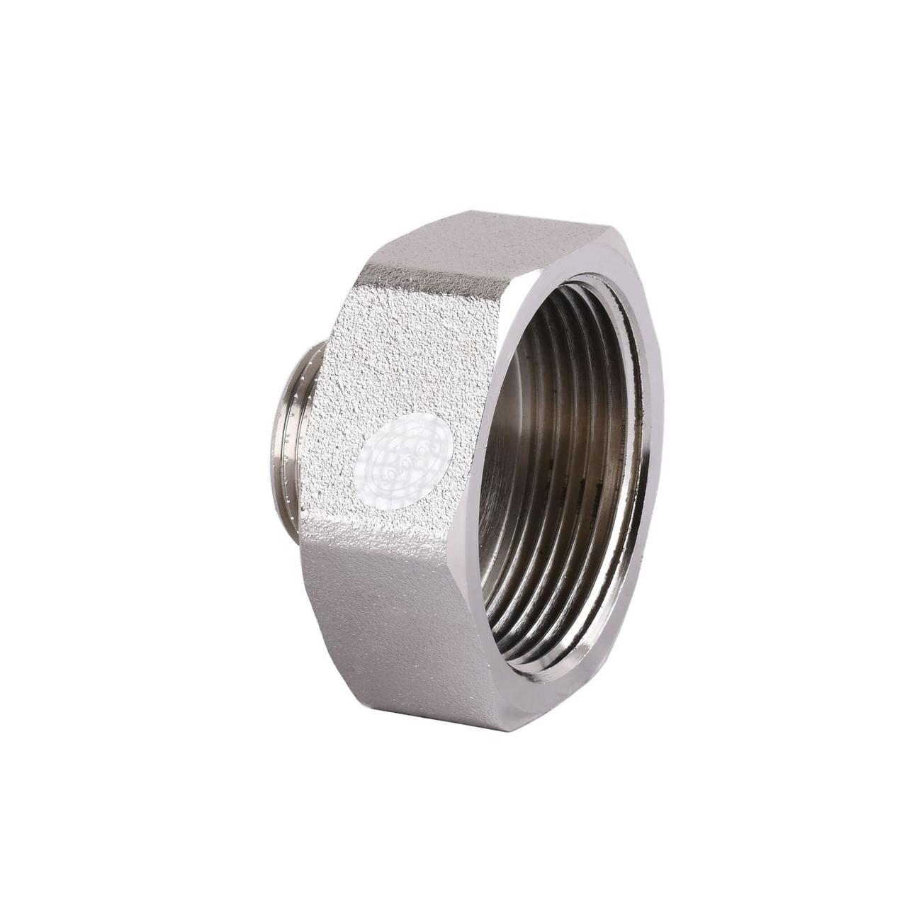 Перехідник Solomon 1 1/2″×3/4″ внутрішня-зовнішня Нікель 8106 | 000017716