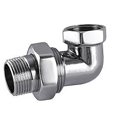 Зганяння американка кутова Solomon 1″ Хром 1600 | 000002472