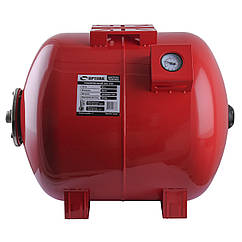 Бак для систем опалення Optima cal-pro 80л 10bar горизонтальний з манометром | 000022886