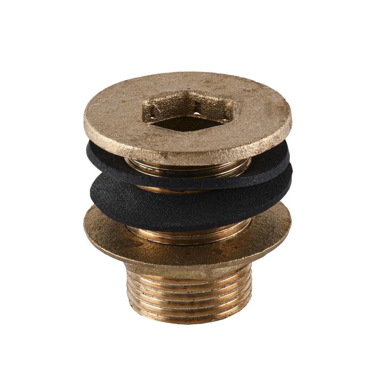 Врізка в бак латунь 3/4″ зовнішня 1662Б | 000017043