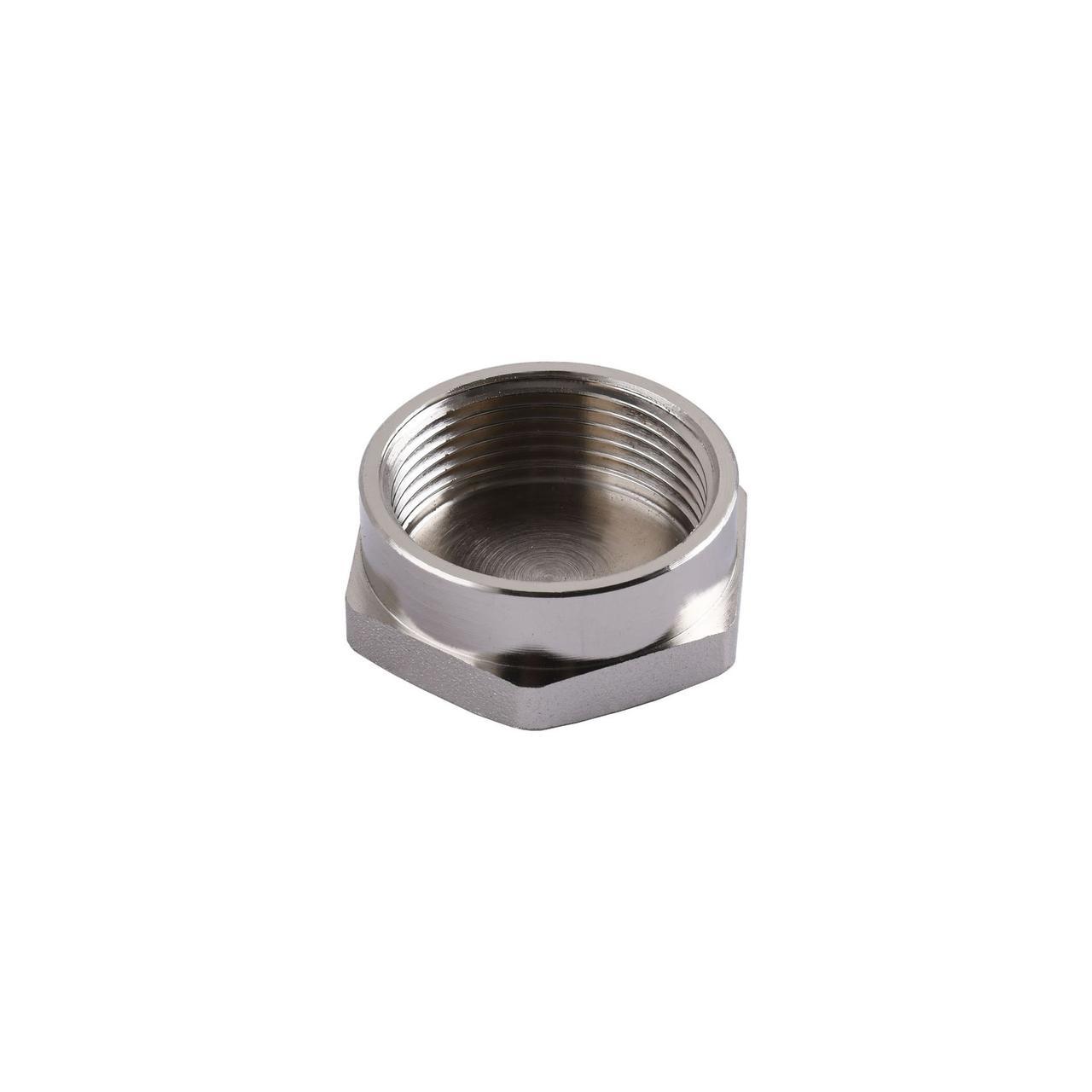 Коліно з внутрішньою різьбою Solomon 1/2″ Нікель N 4002 | 000022168