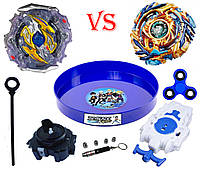 Набор BEYBLADE (Бейблейд) Арена + 2 Бебйлейда + 2 запускача + Лазерная указка