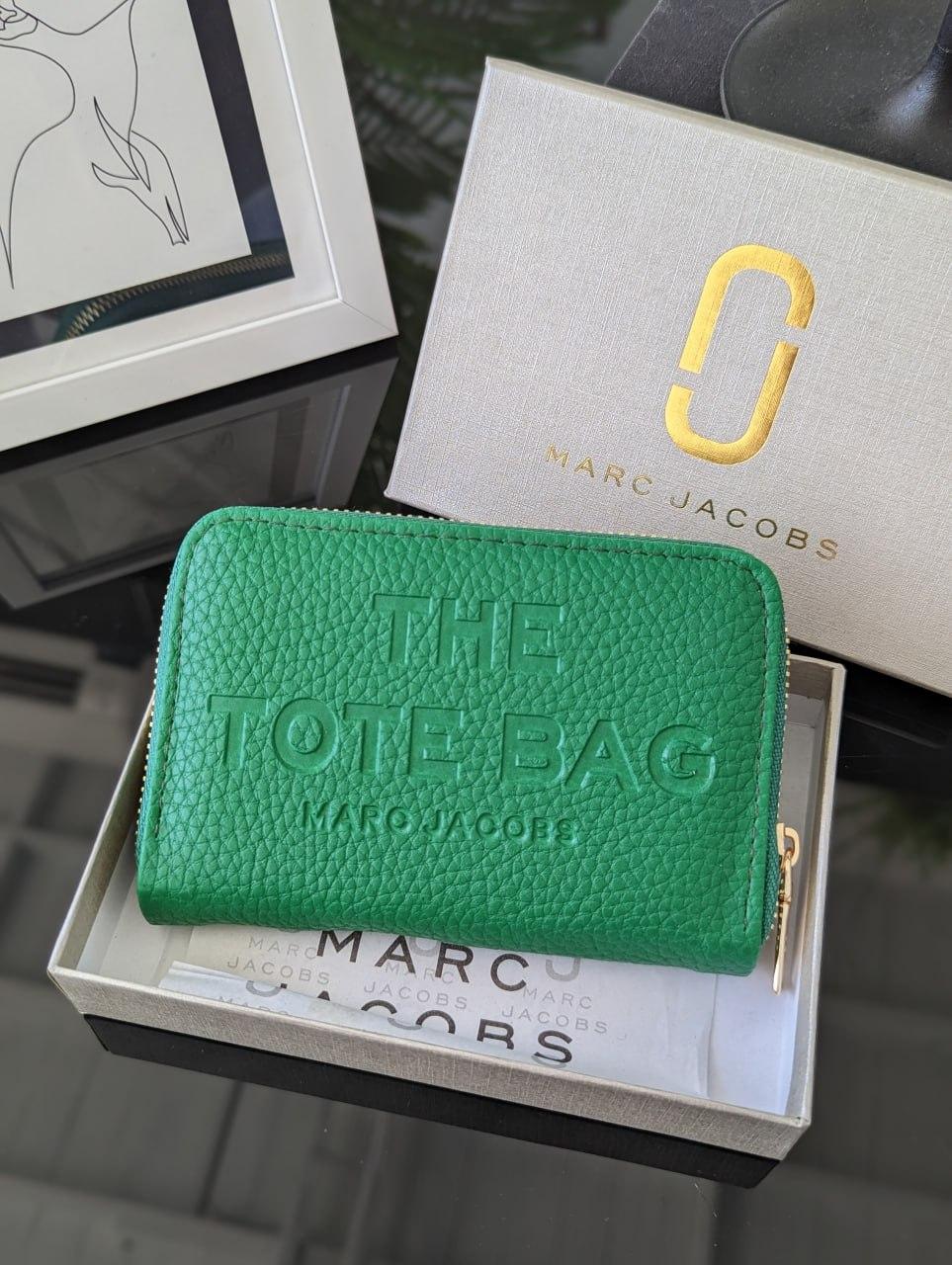 Гаманець Марк Джейкобс жіночий, гаманець Marc Jacobs зелений — LUX якість