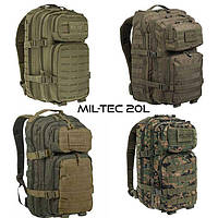 Рюкзак MIL-TEC ASSAULT 20L Olive військовий мілтек тактичний олива