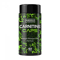 Карнитин в капсулах Pure Gold Carnitine Caps 60 капсул