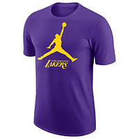 Футболка баскетбольная мужская Los Angeles Lakers Essential Men's Jordan NBA T-Shirt (FB9827-504)