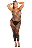 БОДИ ANIMAL CROTCHLESS BODYSTOCKING BLACK, XL/2XL