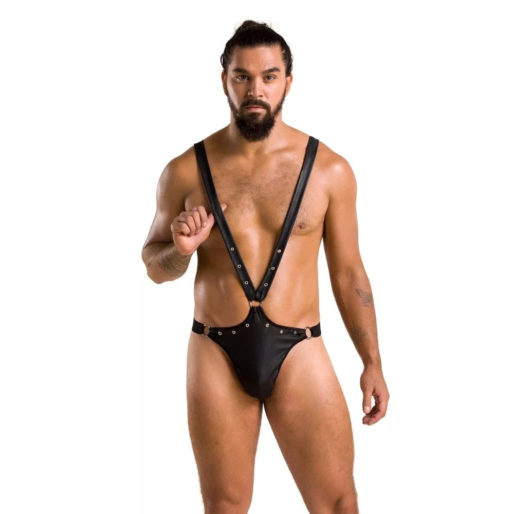 Чоловіча еротична білизна 028 BODY HARRY black L/XL Passion, фото 1