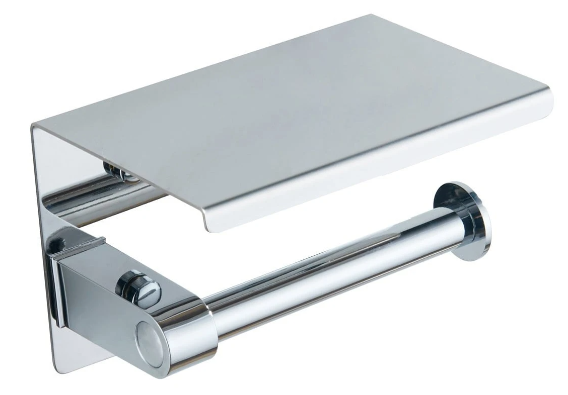 Тримач для туалетного паперу MEXEN X CHROME з полицею, фото 1