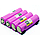 Акумулятор високострумовий LiitoKala Li-ion 18650 3000mAh 3,7V (INR18650-30Q) 20A Бузковий, фото 5