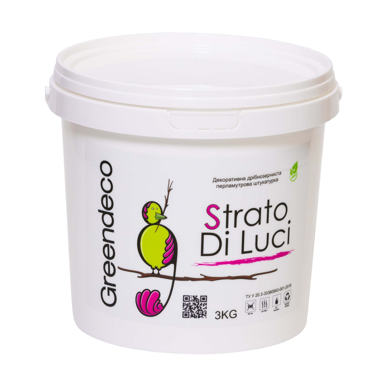 Декоративна штукатурка Strato Di Luci. Greendeco