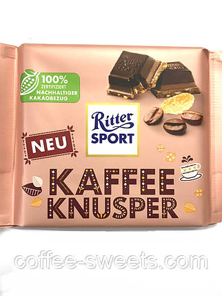 Шоколад Ritter Sport Kaffee Knusper 100g, фото 2