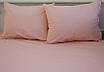 Простирадло на резинці + наволочки 160х200х20 Pale Blush, фото 2