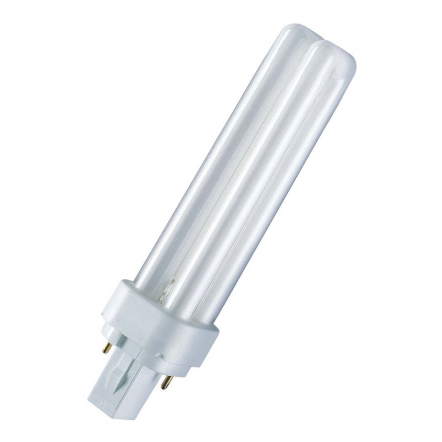 Лампа OSRAM DULUX D 10W/840 G24d-1 енергозберігаюча