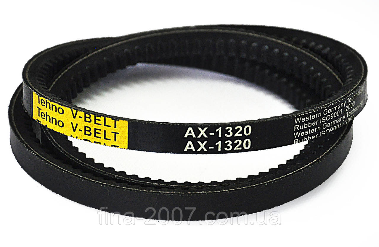 Ремінь А-1320 зубчастий / AX-1320