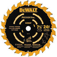 Пильний диск для торцювальної пили 7-1 / 4 DEWALT DW7112PT 24T