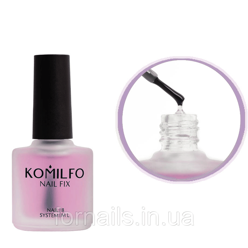 Komilfo Nail Fix Retinyl – база для лаку з ретинолом, 8 мл, фото 1